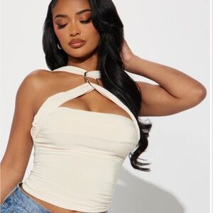 Fashion Nova Luxe Life Top IN BLACK